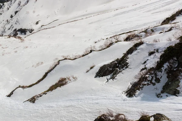 Tateyama Kurobe Alpine Route Mooi Landschap Sneeuw Bergen Uitzicht Tateyama — Stockfoto