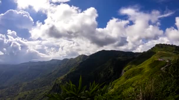 Natura Del Paesaggio Thailandia Paesaggio Time Lapse Sulle Montagne Nella — Video Stock