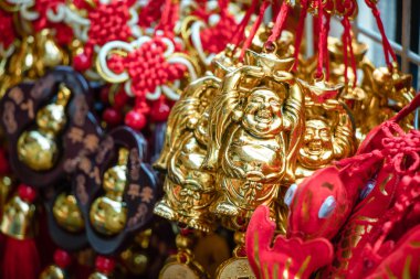 Şanslı düğüm, servet Anahtarlık süs Çin yeni yılı dekor için