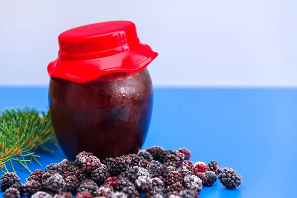 reçelli cam kavanoz