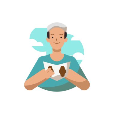 Ramazan Kareem 'in, Müslümanların Kutsal Kur' an 'ı okuduğu tasviri..