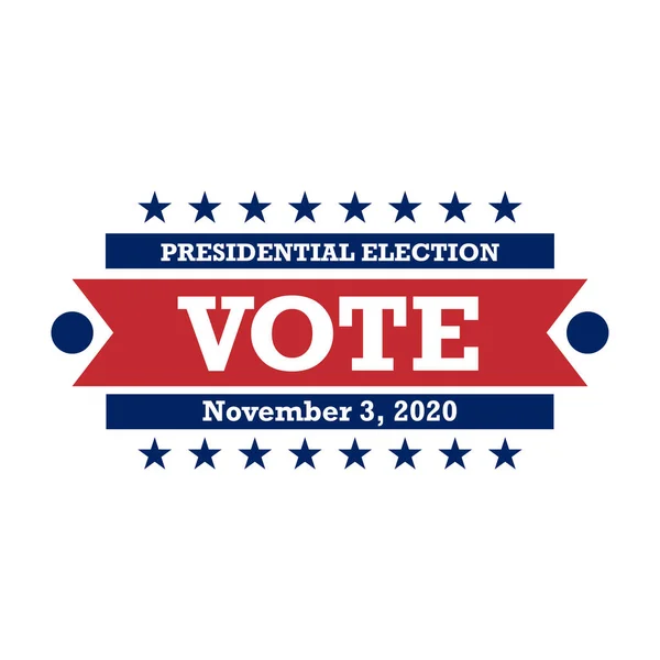 Wahlplakate Und Stimmzettel Für Die Präsidentschaftswahlen — Stockvektor