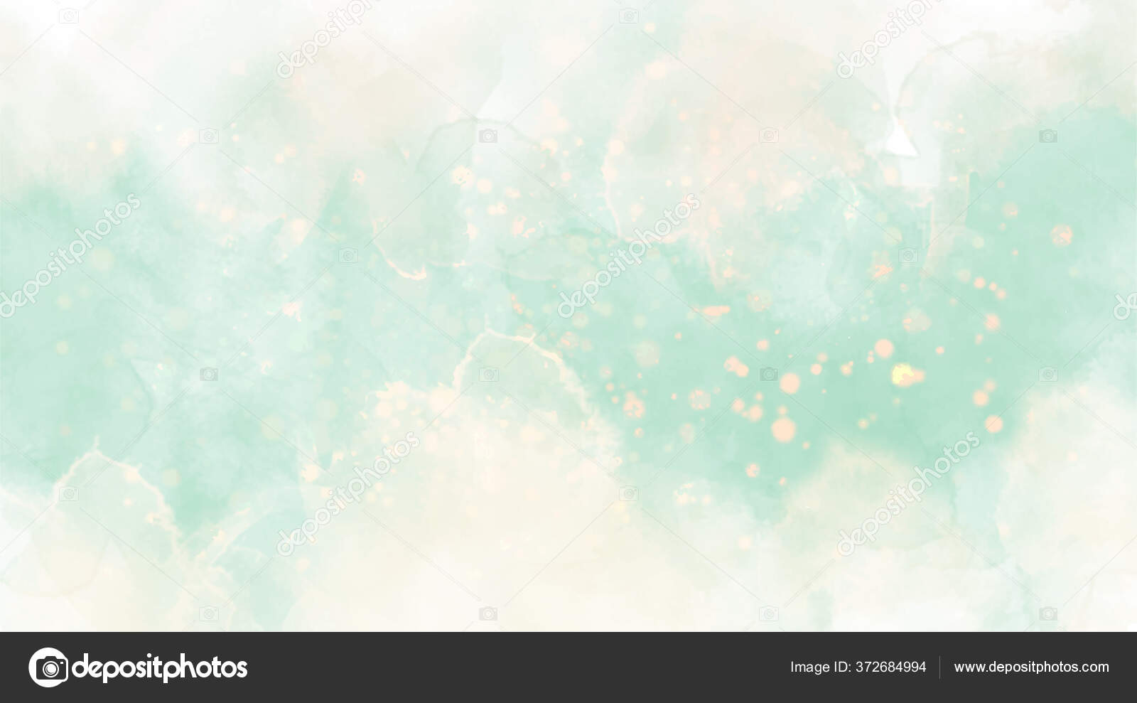 Blue Blue Fresh Watercolor Splashing Background Wallpaper Image