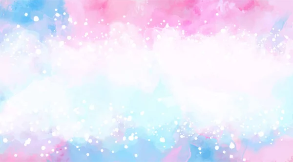 Hermoso Fondo Pantalla Splash Acuarela Multicolor Rosa Azul Color Pastel — Archivo Imágenes Vectoriales