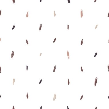 Elle çizilmiş sorunsuz nokta deseni.