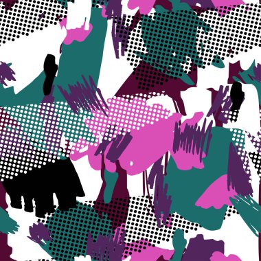 Elle çizilmiş dokuları desen.