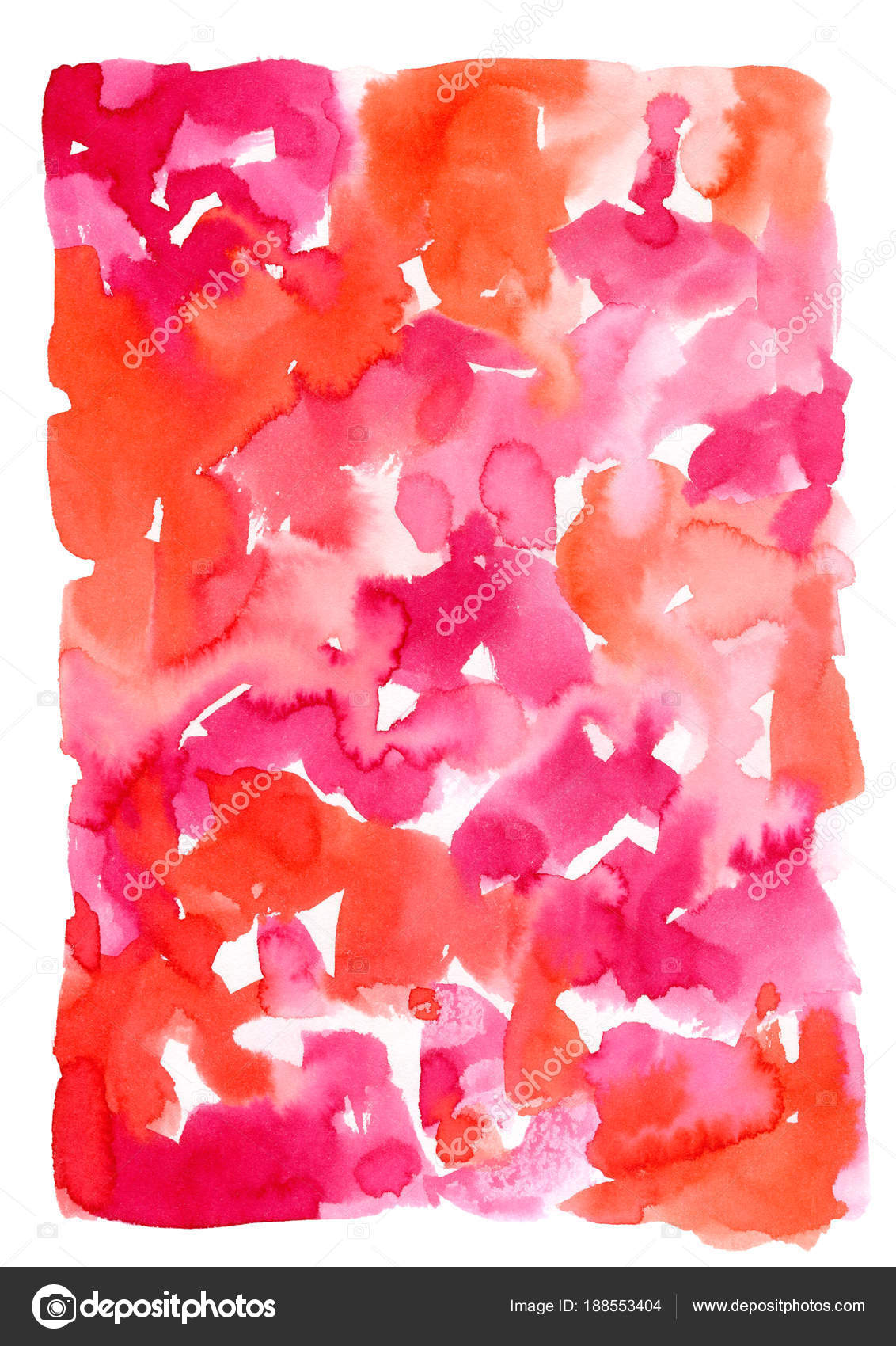 Texture red pink watercolor background. Stock Photo by ©Ksu_Ganz 188553404