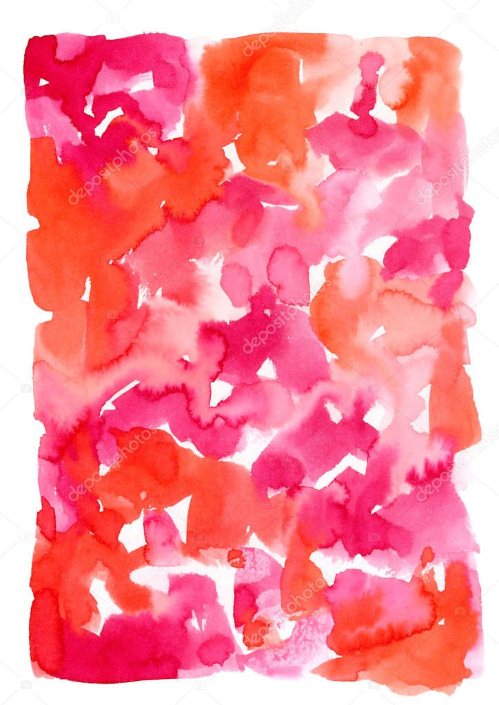 texture red pink watercolor background.