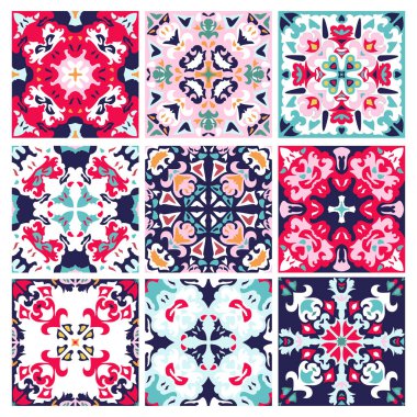 Oriental traditional ornament,Mediterranean seamless pattern, tile design, vector illustration ?an be used for desktop wallpaper for a wall hanging or poster, pattern fills, surface textures, textile. clipart
