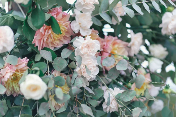 Madeira Mão Feita Bem Vindo Casamento Decoração — Fotografia de Stock