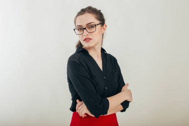 iş kadını gözlük