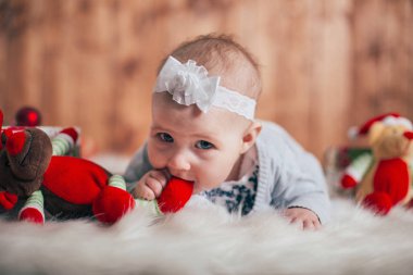 Çok güzel iki aylık güzel kız bebek