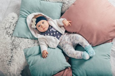 Çok güzel iki aylık güzel kız bebek