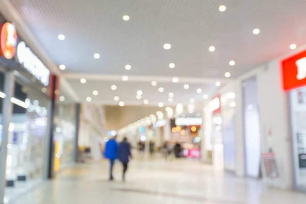 Sfocatura Bokeh Sfondo Della Galleria Mercato — Foto Stock