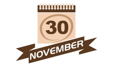  Kurdele ile Kasım takvim