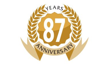 87 yıl şerit yıldönümü 