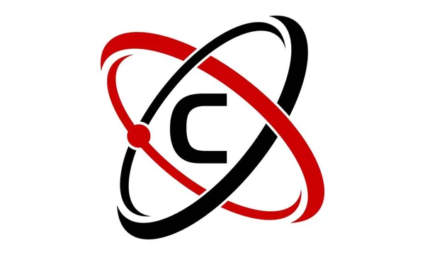 Technologie atome Initiale C — Image vectorielle