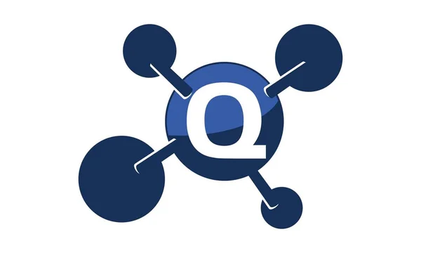 Inicial del logotipo de Synergy Q — Vector de stock