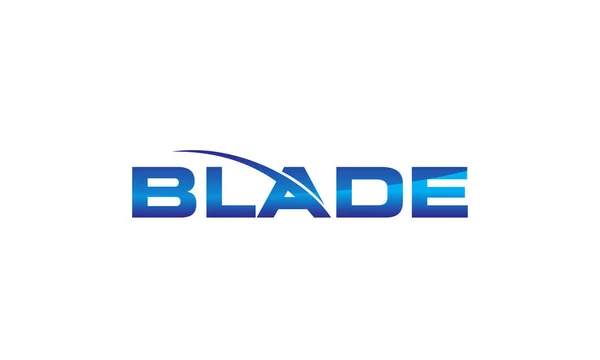 Logo nowoczesne rozwiązania Blade — Wektor stockowy
