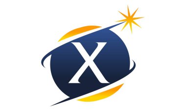 Modern Logo Çözüm harf X