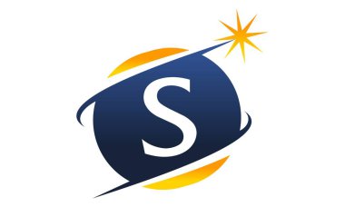 Modern Logo Çözüm harf S