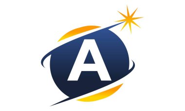 Modern Logo Çözüm harf A