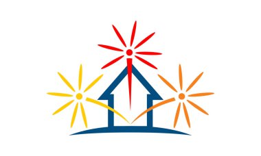 Emlak havai fişek kutlama