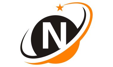 Yıldız Swoosh harf N