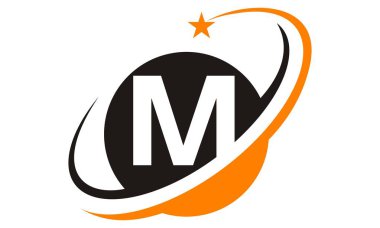 Yıldız Swoosh harf M