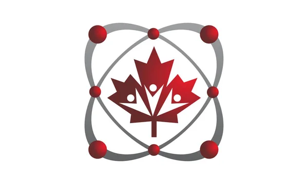 Canada Community Logo Template — Stock Vector