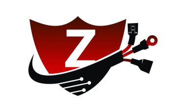 Kalkan genel elektrik harf Z