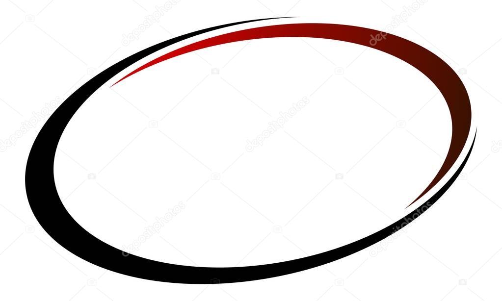Template Emblem Blank Swoosh