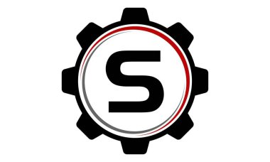 Dişli çözüm Logo Harf S