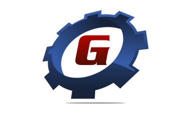 Dişli çözüm Logo harf G