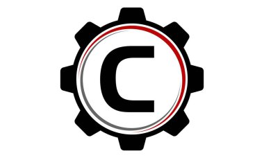 Dişli çözüm Logo harf C