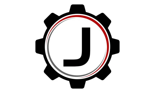 Рішення передач Логотип Літера J — стоковий вектор