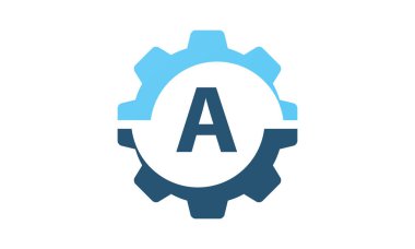 Dişli çözüm Logo ilk A