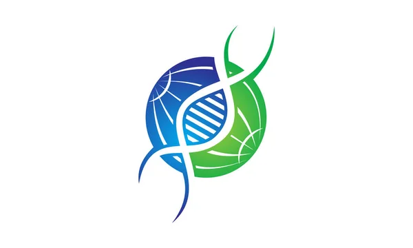 Biologii Technology genetyki DNA — Wektor stockowy