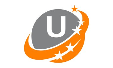 Modern Logo Çözüm harf U