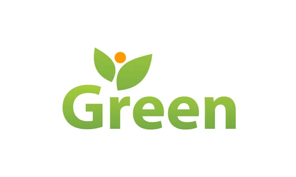Saúde verde Nutrição Herbal —  Vetores de Stock