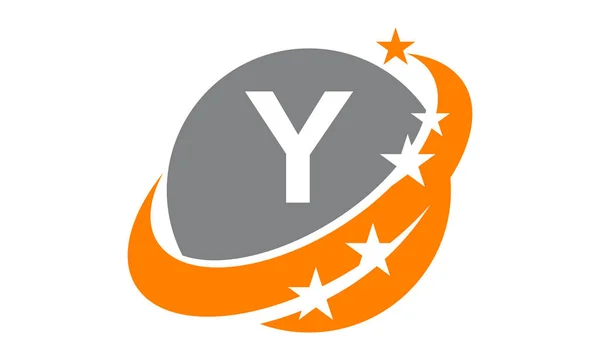 Logotipo moderno Solução letra Y — Vetor de Stock