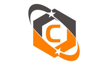 Yıldız Swoosh harf C