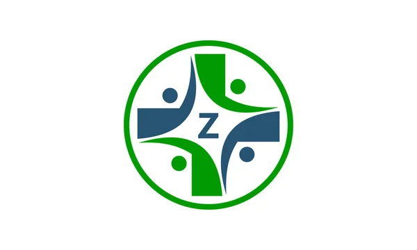 Medical Group Initial Z — Stockový vektor