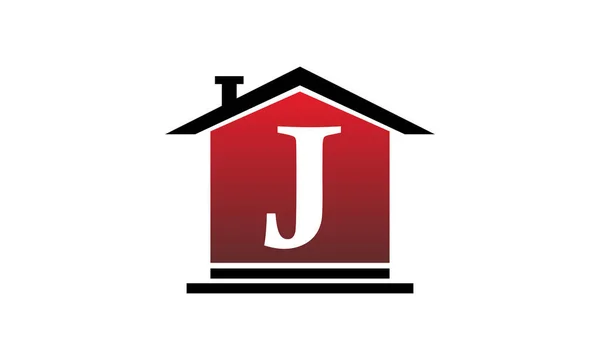 Real Estate eerste J — Stockvector