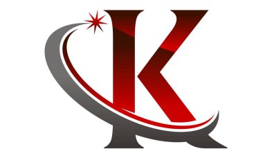 Yıldız Swoosh harf K