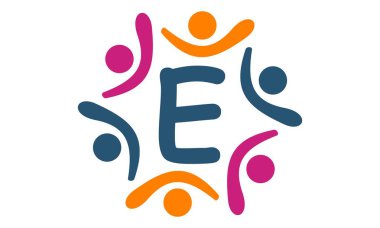 Friendship Teamwork Parenting Letter E