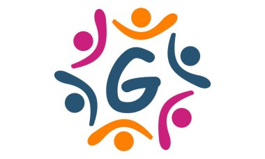 Dostluk takım çalışması ebeveynlik harf G