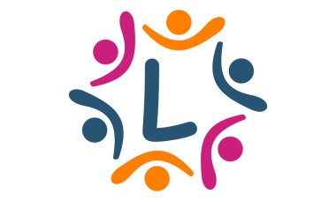 Dostluk takım çalışması ebeveynlik harf L