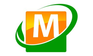 Yaprak harf M swoosh