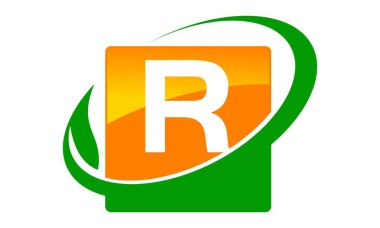 Yaprak harf R swoosh